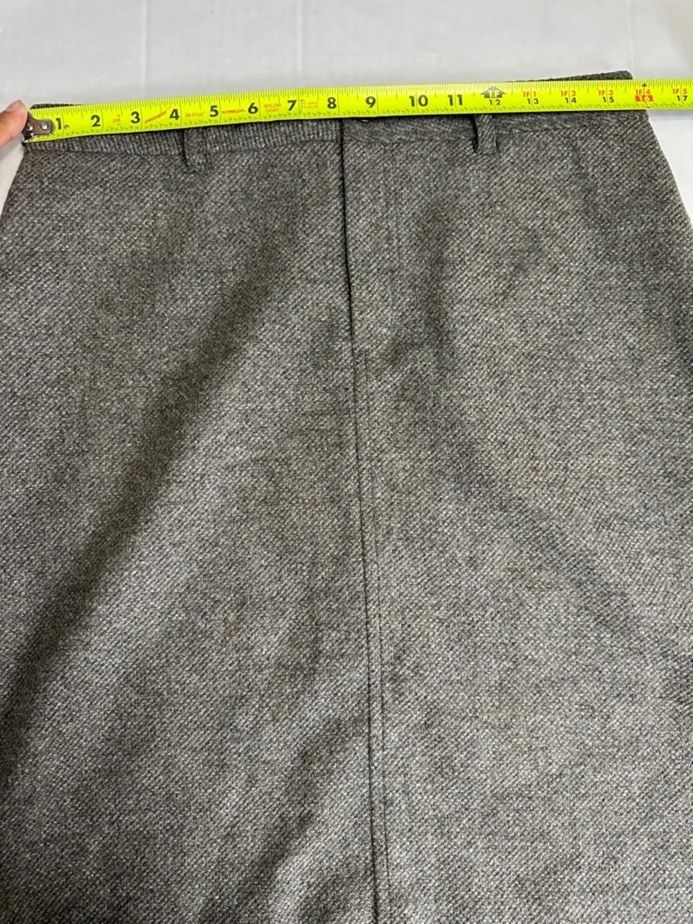 J. Crew Green Wool Pencil Skirt Womens‎ Size 10 Work Career Business